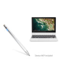 Lenovo C330 Convertible 2-in-1 Chromebook (11.6") Stylus Pen, BoxWave [AccuPoint Active Stylus] Electronic Stylus with Ultra Fine Tip - Metallic Silver