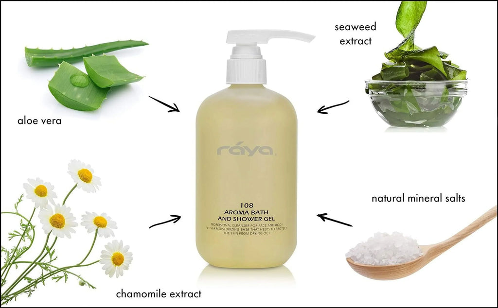 Aroma Bath And Shower Gel 16 Oz (108) | Gentle And Moisturizing Body Cleanser | Top-notch For All Skin