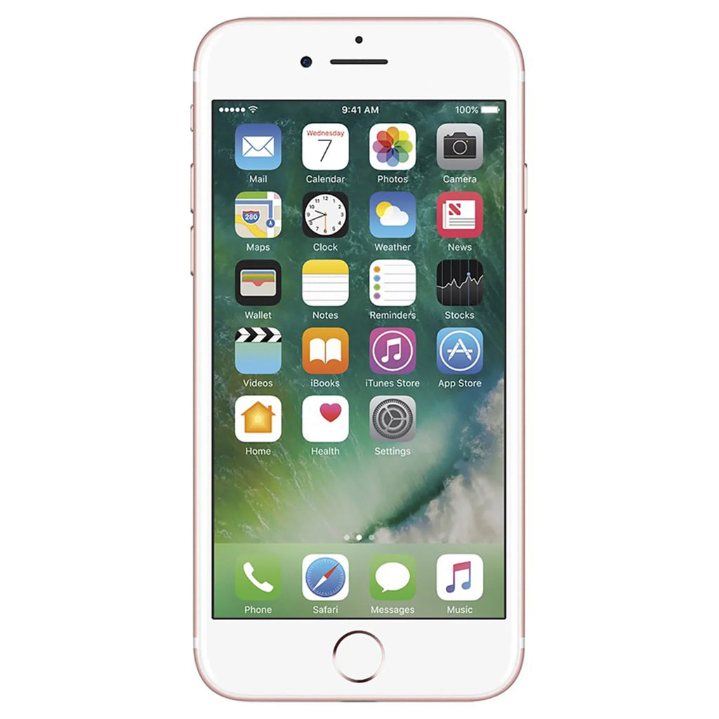 Restored Apple iPhone 7 128GB Unlocked GSM 4G LTE Quad- Smartphone w/ 12MP Camera - Rose Gold (: Fair) (Refurbished)