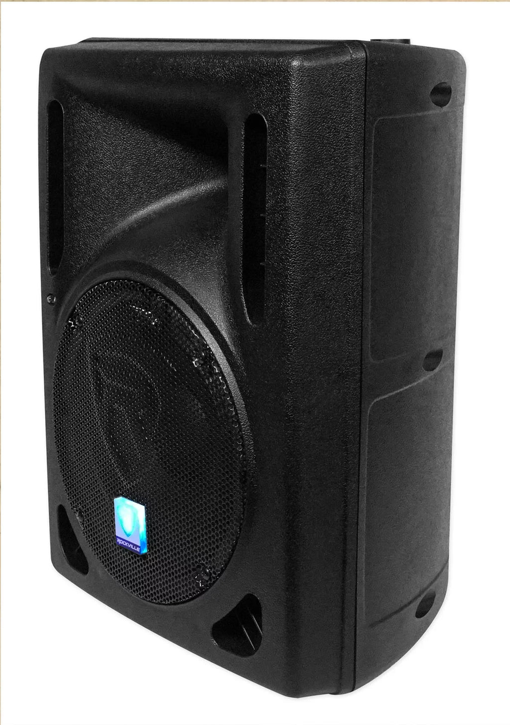 Rockville RPG8BT V2 8 inch Powered 400W DJ PA Speaker BlueTooth/Wireless/Remote/EQ