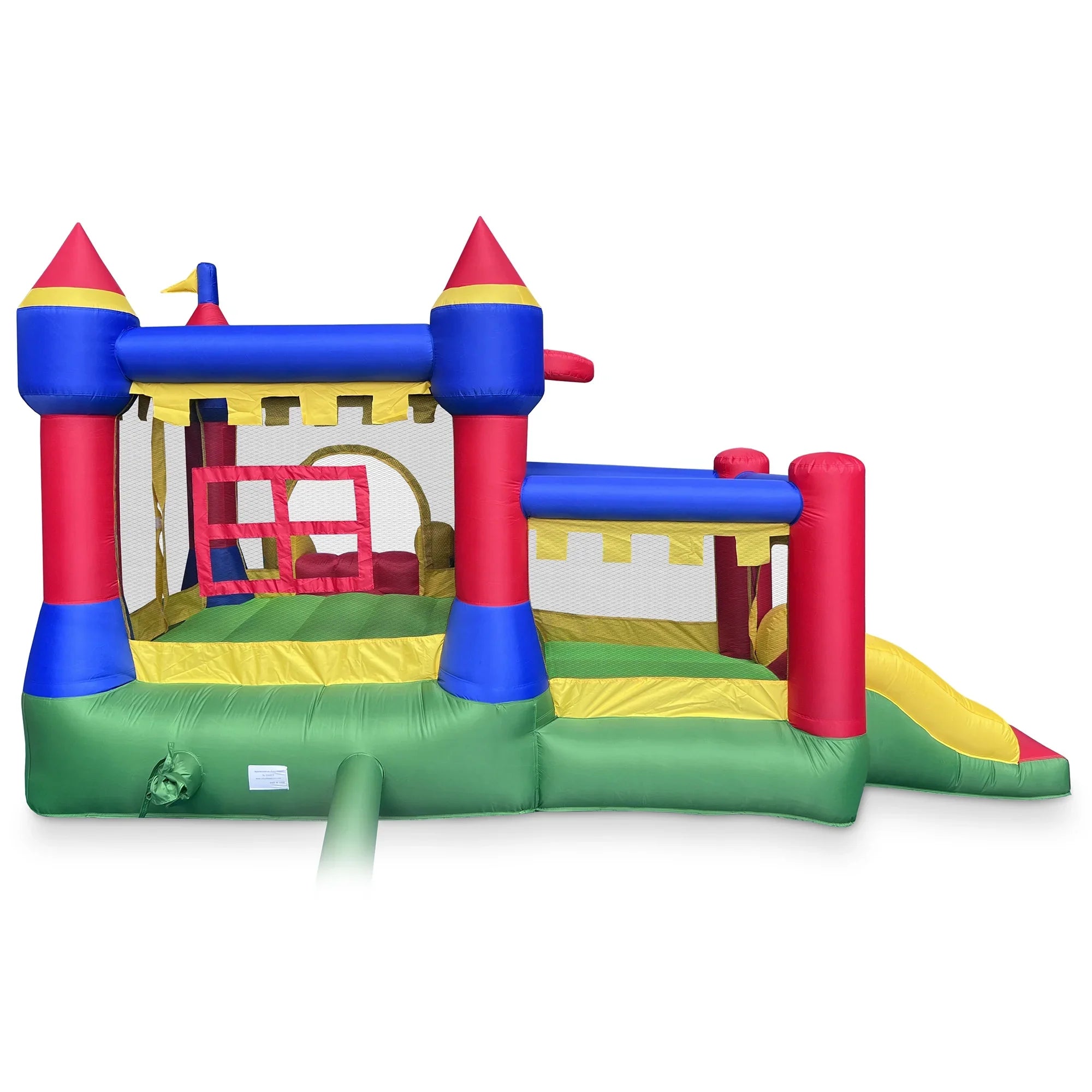 Cloud 9 Castle Bounce House with Blower - Inflatable Bouncer for Kids