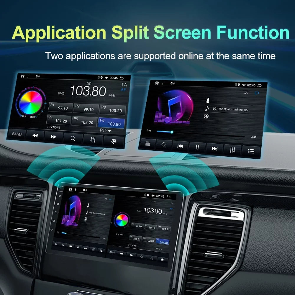 Android13 4-64G Car Radio Stereo for Chevy Silverado Tahoe Traverse GMC Sierra Yukon with Bluetooth GPS Navigation