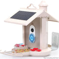 Tomshoo Bird Device,Auto Capture Video Camera 1080p Auto Identify Species Ip65 Notification Ai Identify AndReal-time Tf Species Ip65 Waterproof Video AndSmart Feeder Wifi Huiop Solar