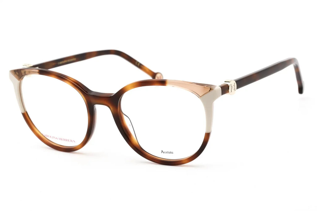 CAROLINA HERRERA CH0056-C1H-52 Eyeglasses Size 52mm 19mm 145mm Brown Women