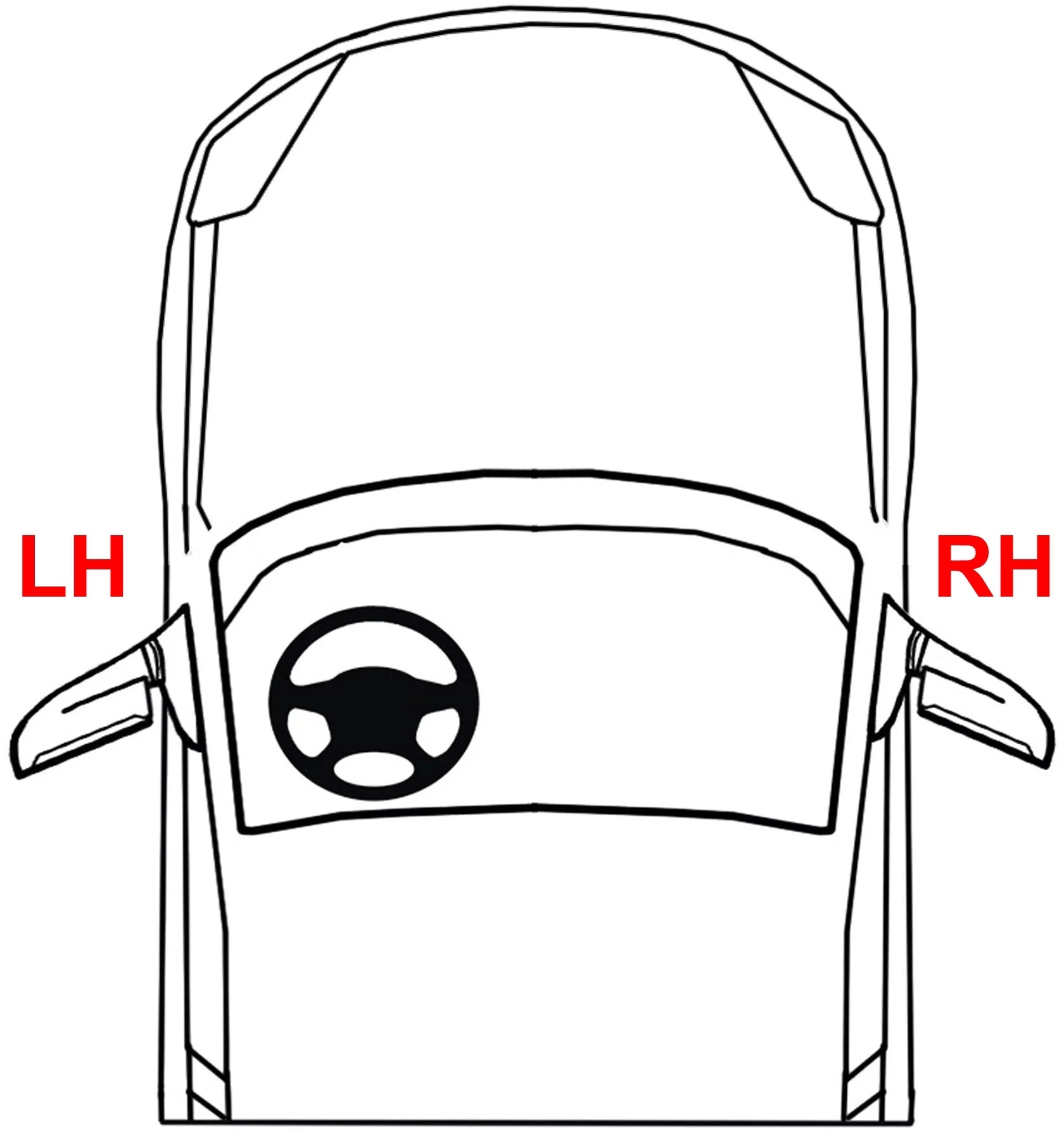 Mirror Matching With 2006-2010 Hyundai Sonata Left Driver Side Heated Paintable Kool-Vue