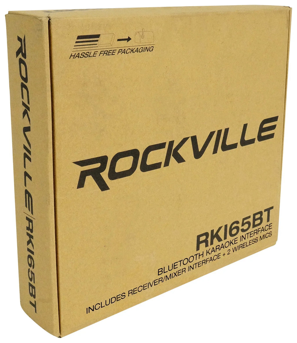 Rockville RKI65BT Karaoke Microphone System For Tablet/Smatphone/Laptop/TV+LED's