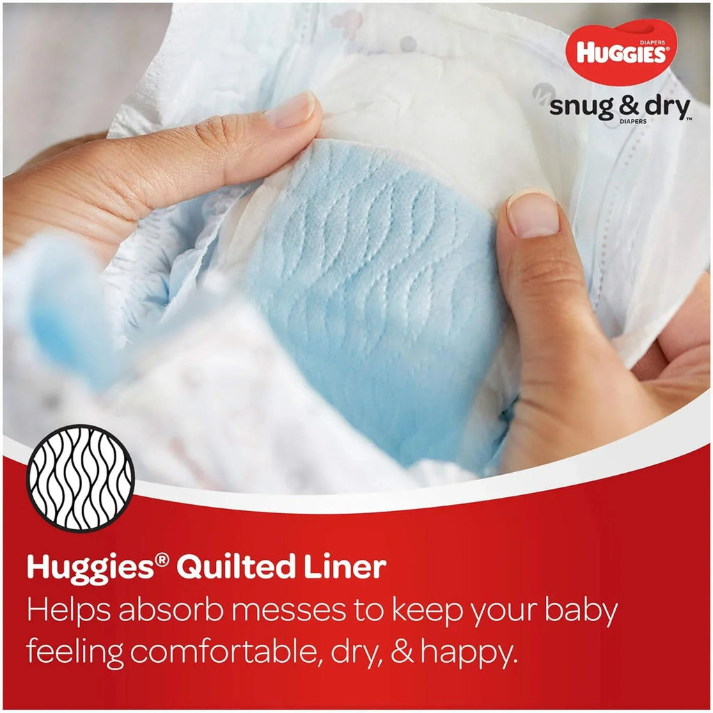 HUGGIES Snug and Dry Baby Diapers Big Pack, 54 Count Size 6 (54 Count)