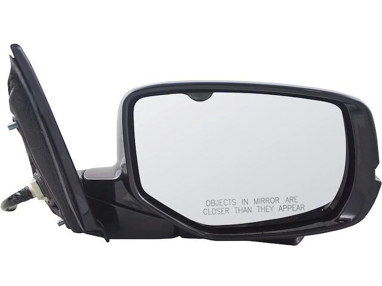 Right Passenger Side Power Mirror - Black - with Heated, Turn Signal, Camera - Suitable with 2013 - 2017 Honda Accord Sedan 4-Door (Fits Models with LaneWatch System Only) 2014 2015 2016