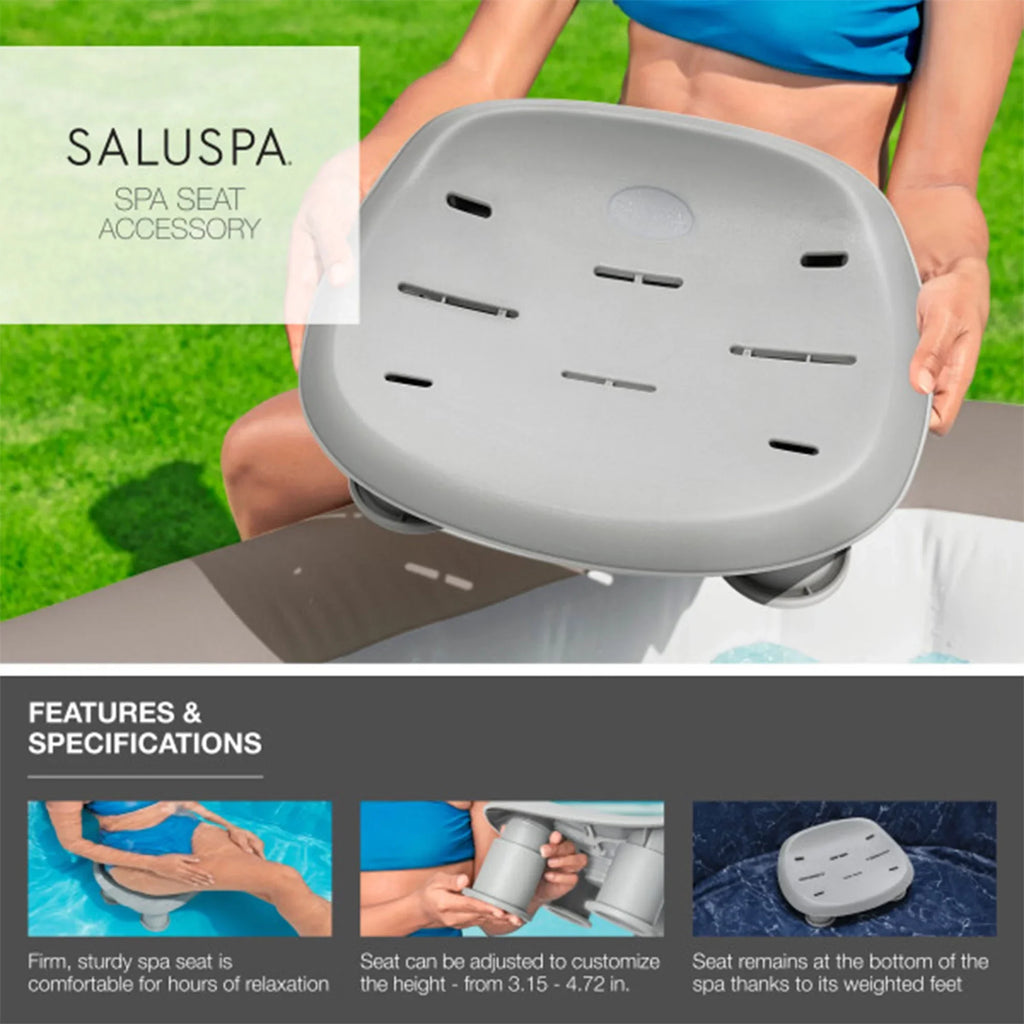 Bestway Coleman Honolulu AirJet Hot Tub with 4-Pack SaluSpa Spa Seat