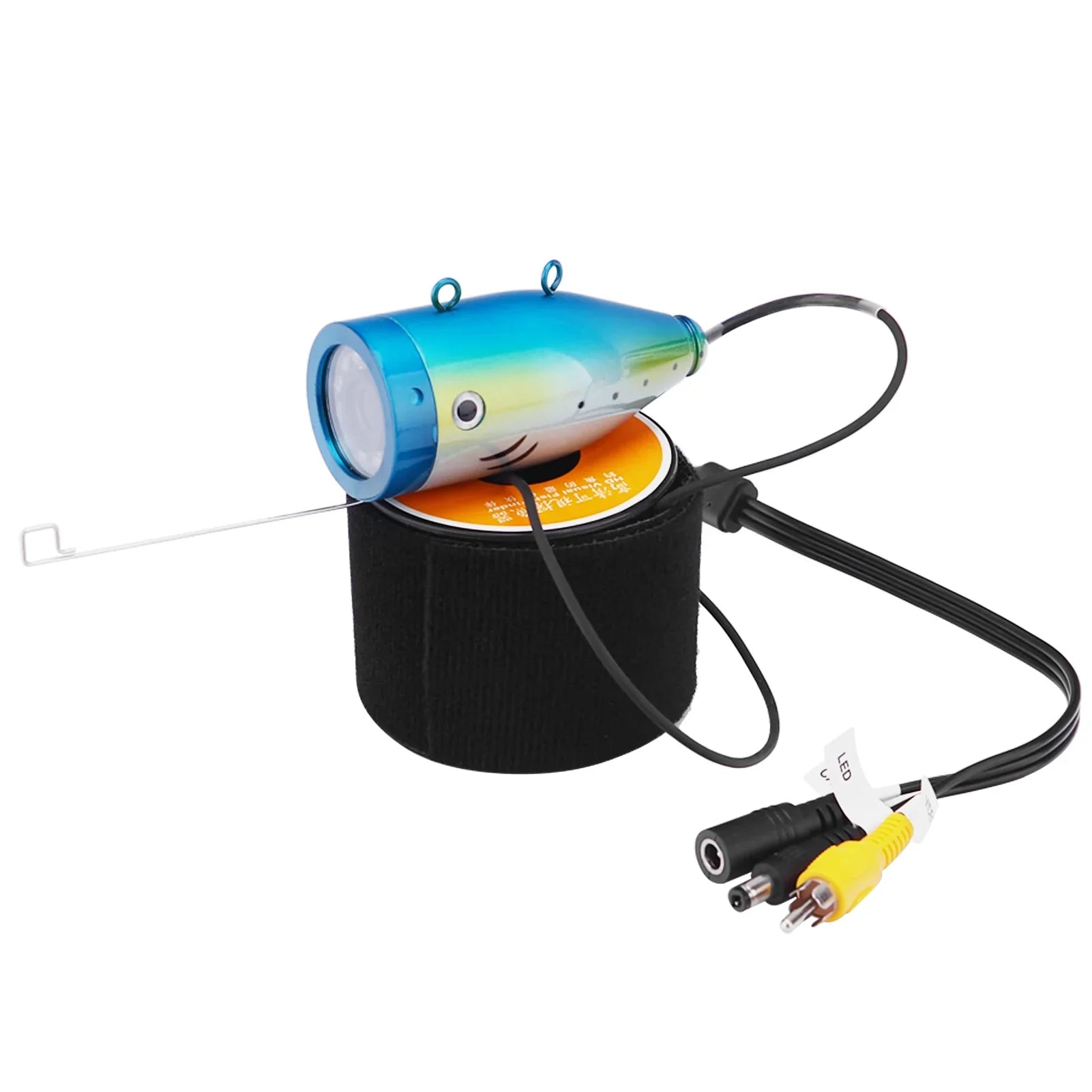 SYANSPAN Underwater Camera,Camera Fish 12 7 Inch 1200tvl Led Lamps 15m 12 White Led 12 Infrared Led Lamps 15m Ice 15m Ice Sea Buzhi Eryue Huiop 1200tvl Under Camera Siuke