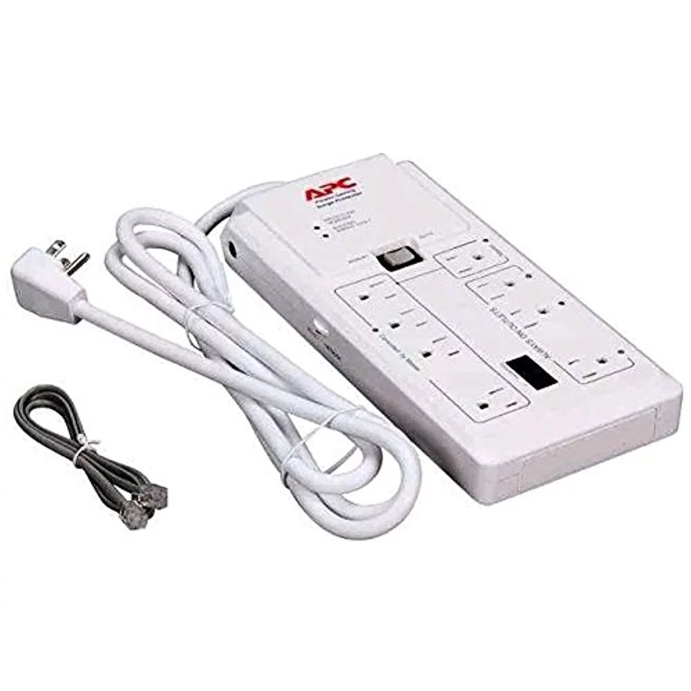 Home/Office SurgeArrest Protector 8 Outlets, 6 ft Cord, 2030 Joules, White