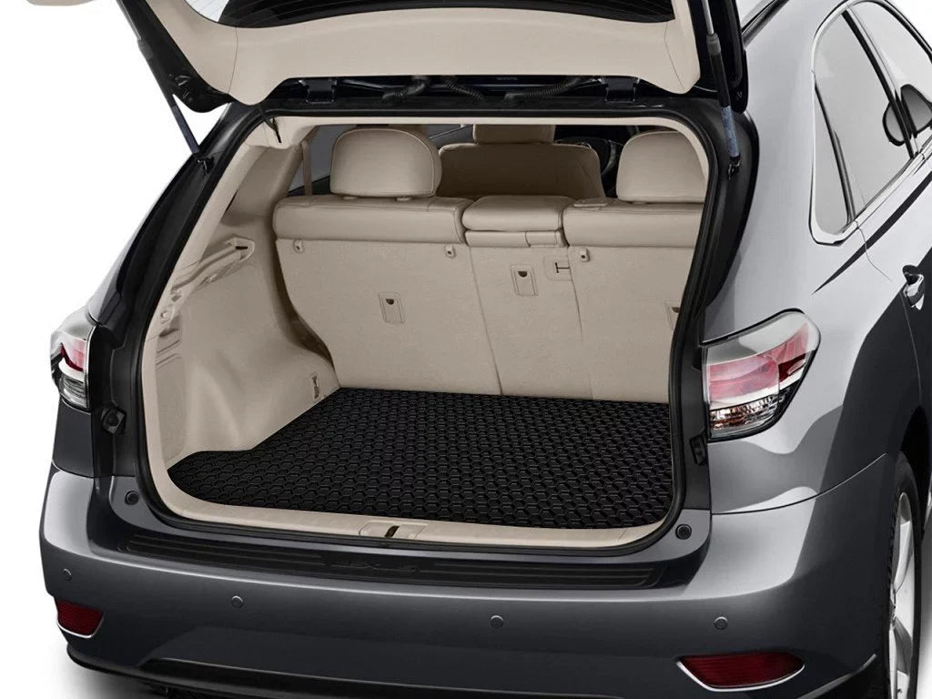 ToughPRO - Trunk Mat Suitable with BMW X3 - All Climate Heavy Duty (Made in USA) - Black Rubber - 2017