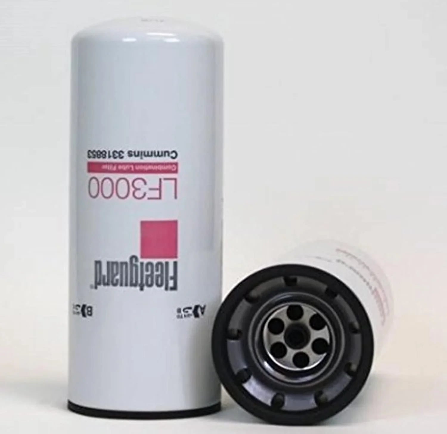 Fleetguard LF3000, Diesel Oil/Lube Filter, Spin-on, Matching with Cummins Engines (Pack of 2)