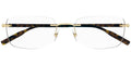 Eyeglasses Montblanc MB 0221 O- 006 / Havana Rimless