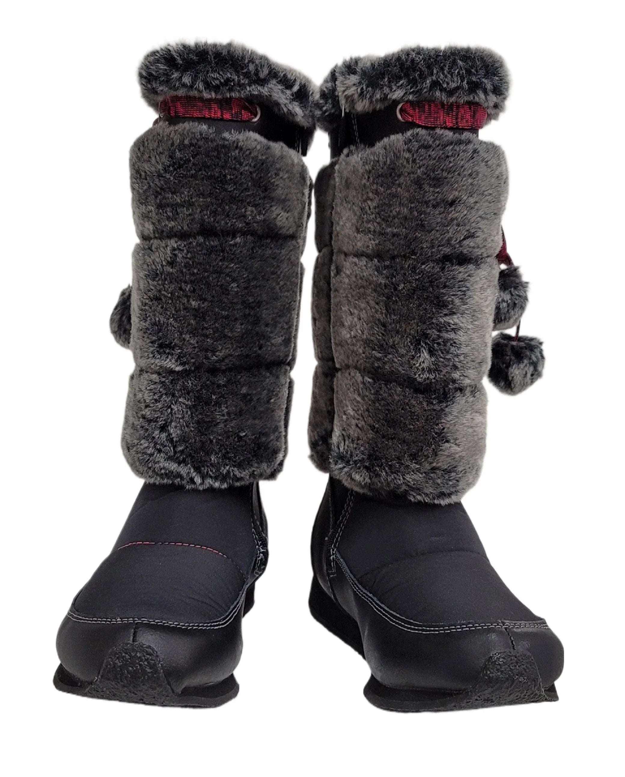 Timberland Junior Big Kid Winterberry Tall Fur Medium Boot Black 59994 size 4.5 US