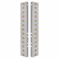 United Pacific 34475 Air Cleaner Light Bar Front, Stainless Steel, With