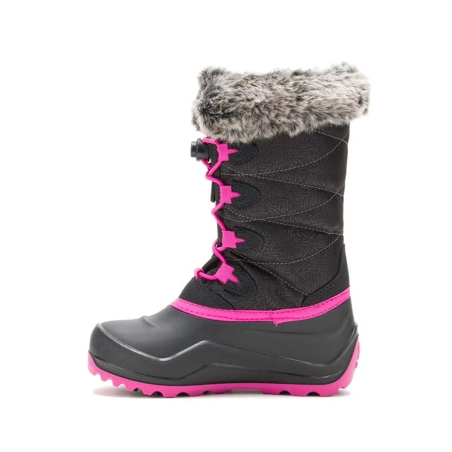 Kamik Little Girls The Snowgypsy 4 Winter Boot Black/Rose - NF4998-BRO BLACK/ROSE
