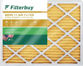 Filterbuy 24x25x1 MERV 11 Pleated HVAC AC Furnace Air Filters (1-Pack)