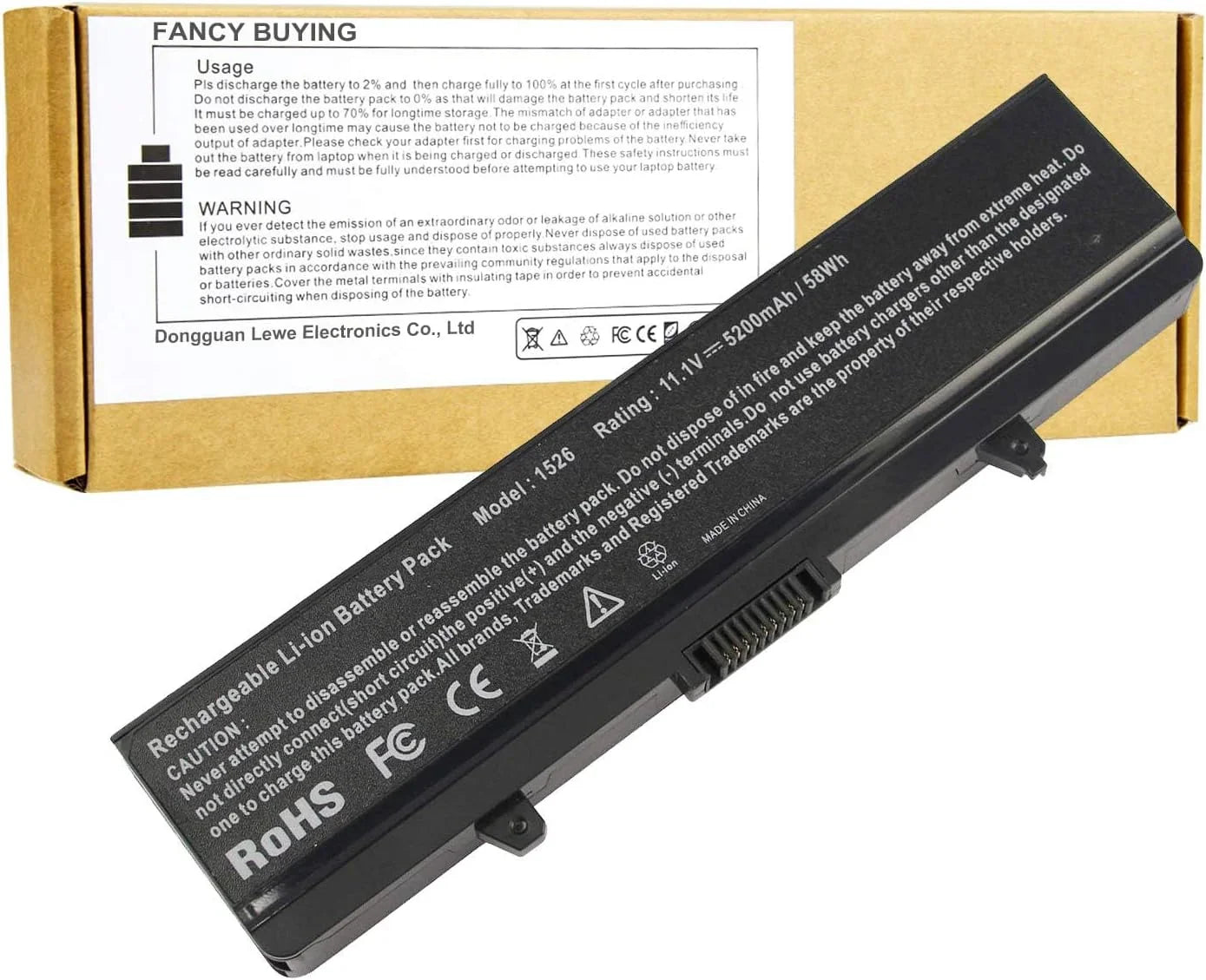 Fancy Buying Laptop y for Inspiron 1526 1525 1545 1546 1750 1440 Pp29l Pp41l Fits Gw240 Rn873 M911g M911