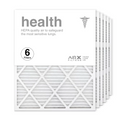 AIRx Filters Health 24x30x1 Air Filter Replacement MERV 13 AC Furnace Pleated Filter, 6-Pack