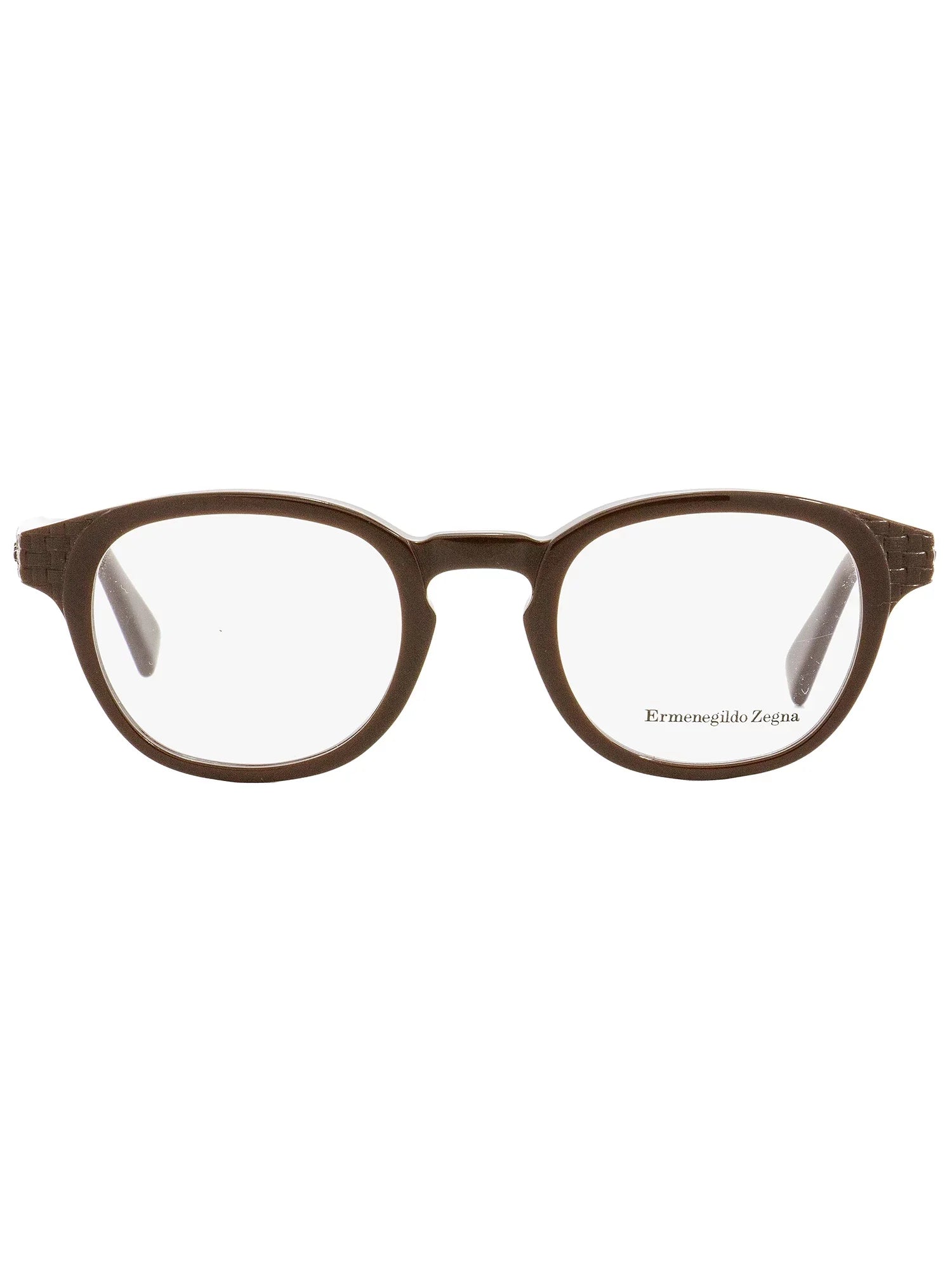 Ermenegildo Zegna Demo Round Men's Eyeglasses EZ5108 480 50