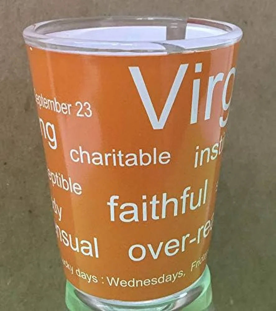 Shot Glass Sign - Virgo (Aug 24 - Sep 23)