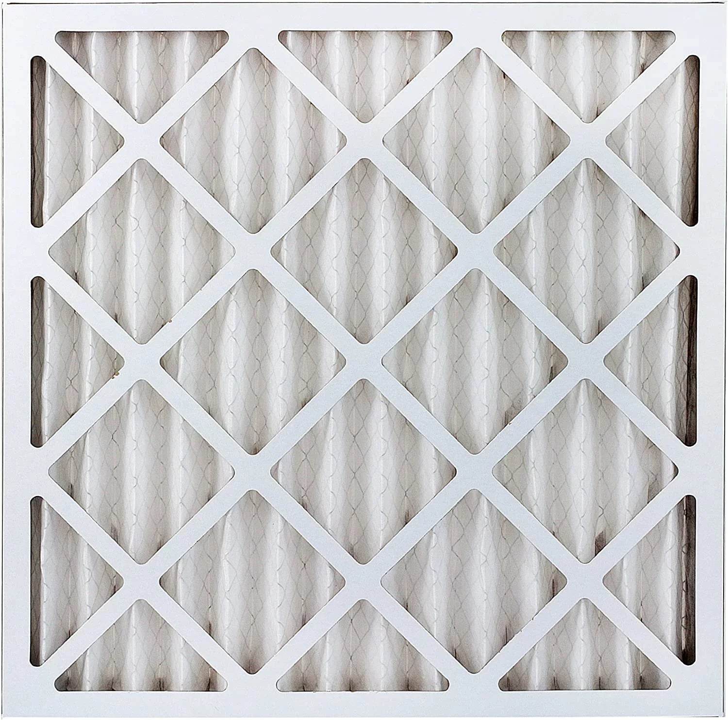 Filterbuy 20x20x2 MERV 13 Pleated HVAC AC Furnace Air Filters (4-Pack)