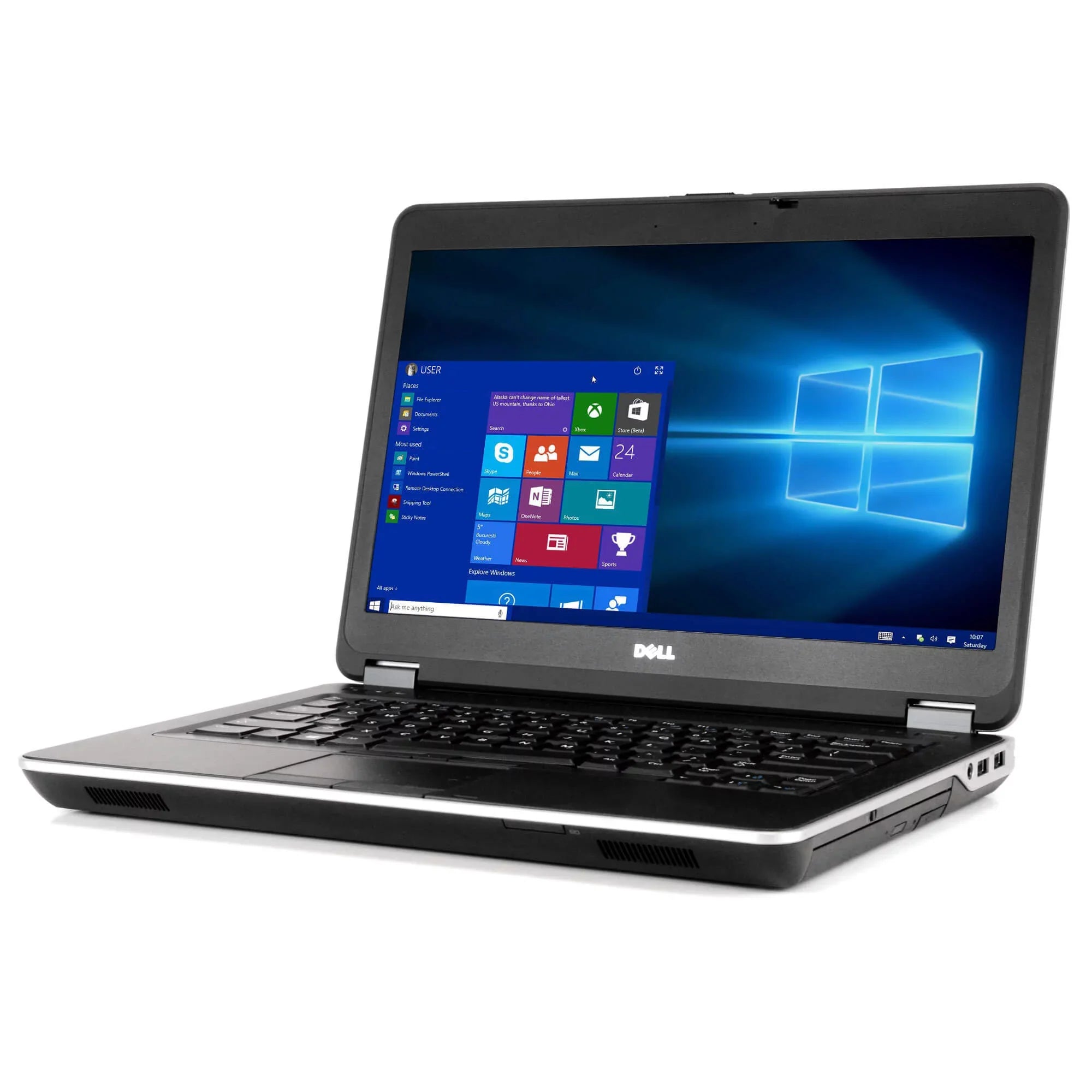 E6440 Laptop Computer, 2.60 GHz i5 Dual Gen 4, 4GB DDR3 RAM, 500GB SATA Hard Drive, Windows 10 Home 64 Bit, 14" Screen (Used)