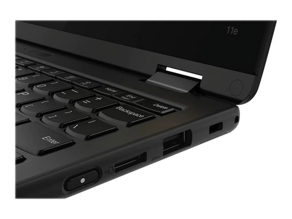 Lenovo ThinkPad 11e Yoga Gen 6 20SF - Flip design - m3 8100Y / 1.1 GHz - Win 10 Pro 64-bit - UHD Graphics 615 - 4 GB RAM - 256 GB SSD NVMe - 11.6" IPS touchscreen 1366 x 768 (HD) - Wi-Fi 5 - black - kbd: US