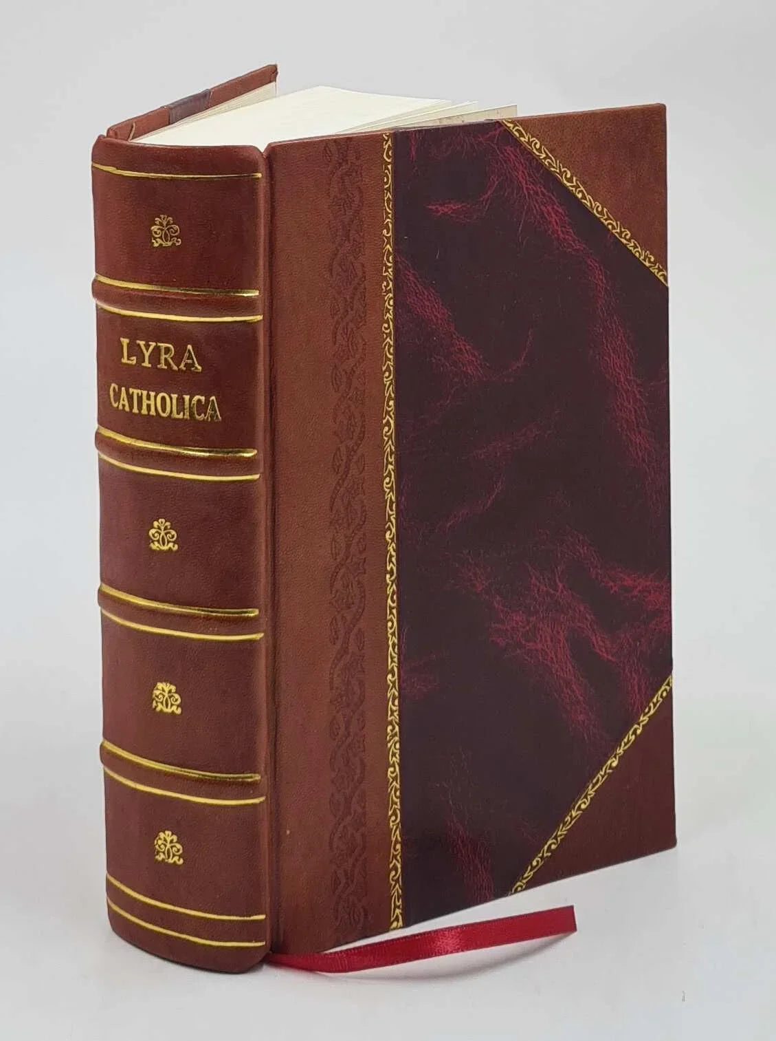 Lyra Catholica : containing all the hymns of the Roman breviary [Leather Bound]
