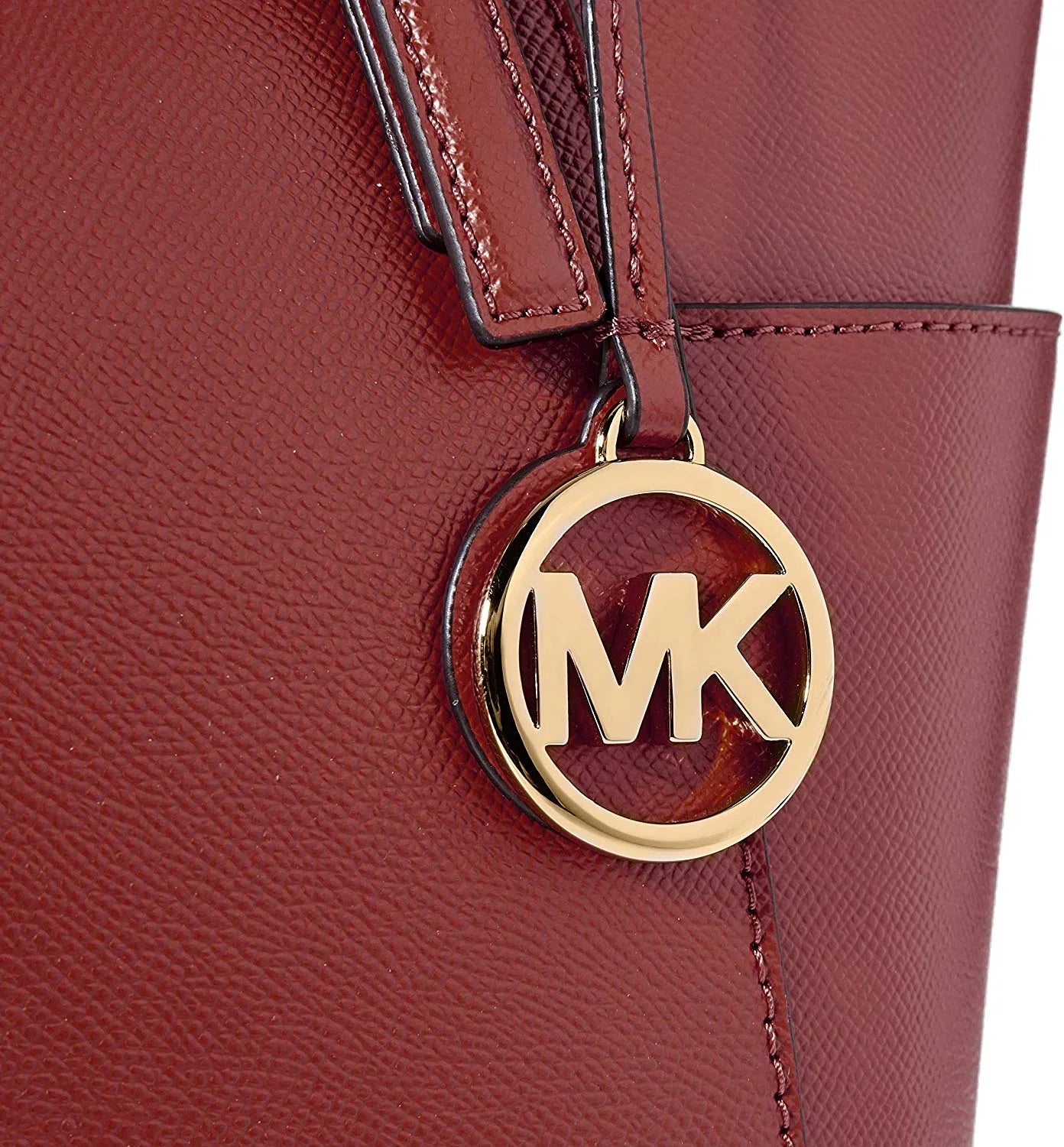 MICHAEL Michael Kors Womens Jet Set Top-Zip Tote (Brandy) 30F2GTTT8L-626