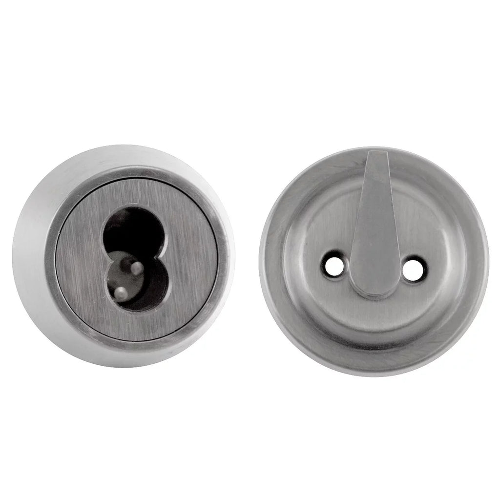 Stanley Best 2.75 in. 8T Series Backset 7 Pin Standard Strike Less Classroom Deadbolt, Satin Chrome