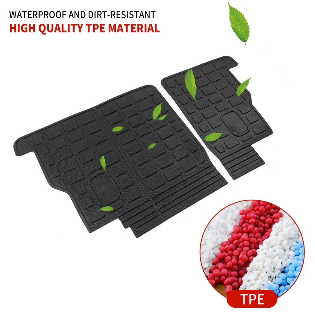 Fit 2012-2016 Honda CRV Back Seat Protector Cargo Liner Trunk Mat Backrest Mats 2015 CR-V Accessories