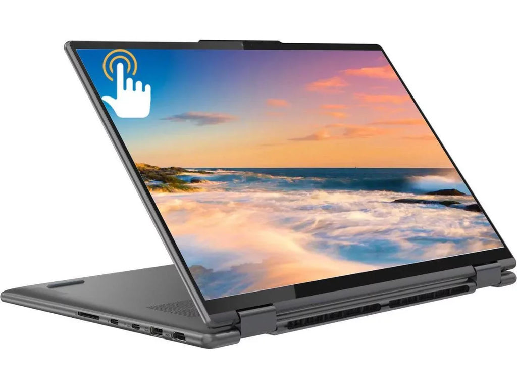 Lenovo Yoga 7i 2-in-1 Laptop, 16" 2.5K IPS Touchscreen Display, i5-1240P Processor, 8GB RAM, 1TB SSD, Iris Xe Graphics, Fingerprint Reader, Backlit Keyboard, Wi-Fi6, Windows 11 Home