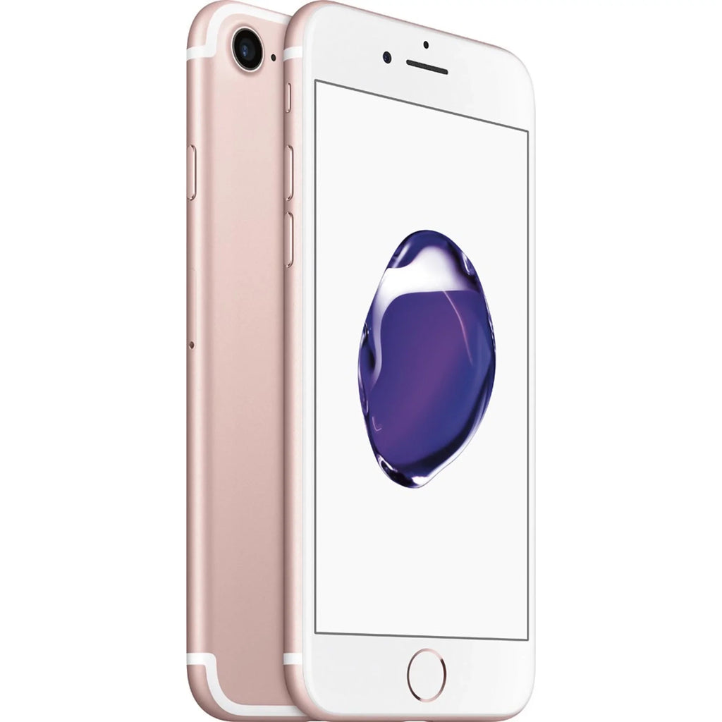 Restored Apple iPhone 7 128GB Unlocked GSM 4G LTE Quad- Smartphone w/ 12MP Camera - Rose Gold (: Fair) (Refurbished)