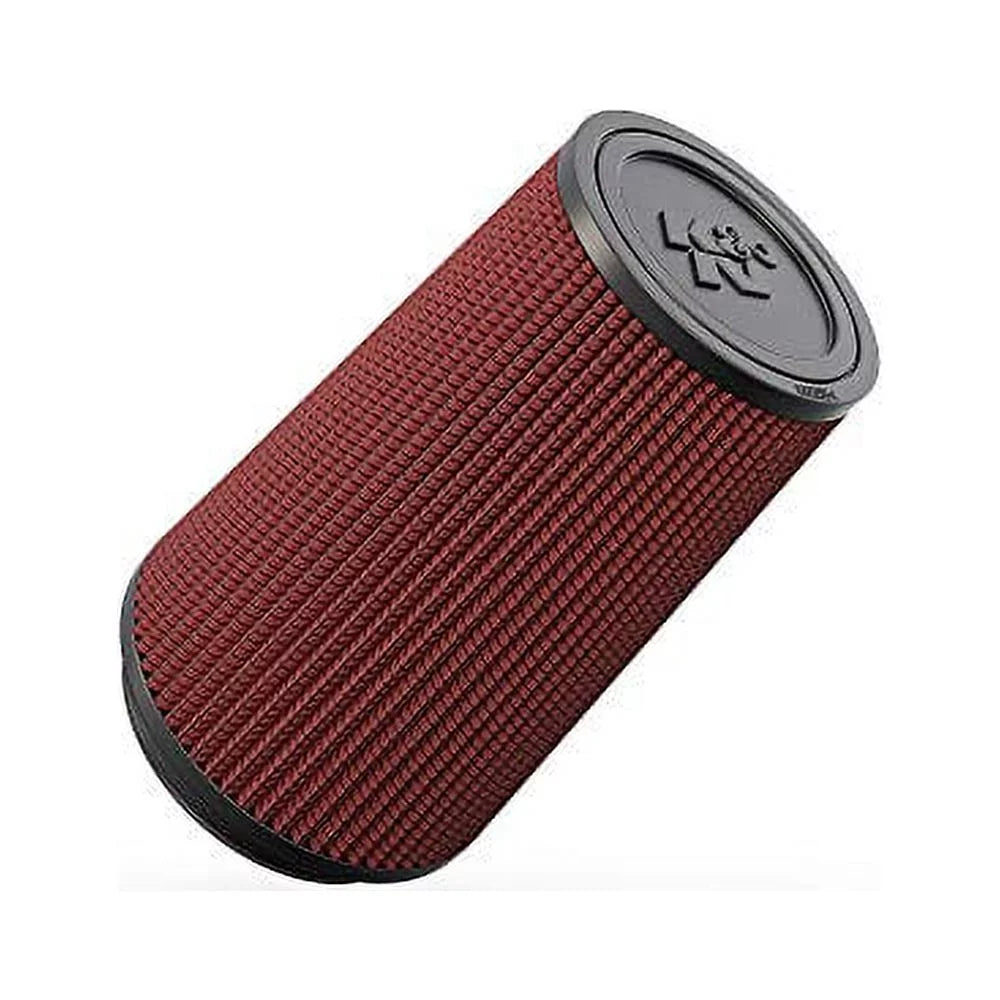 K&N RU-3130 Universal Clamp-On Engine Air Filter, Washable and Reusable, Round Tapered: 3.5 in (89 mm) Flange ID: 7 in (178 mm) Height: 4.625 in (117 mm) Base: 3.5 in (89 mm) Top