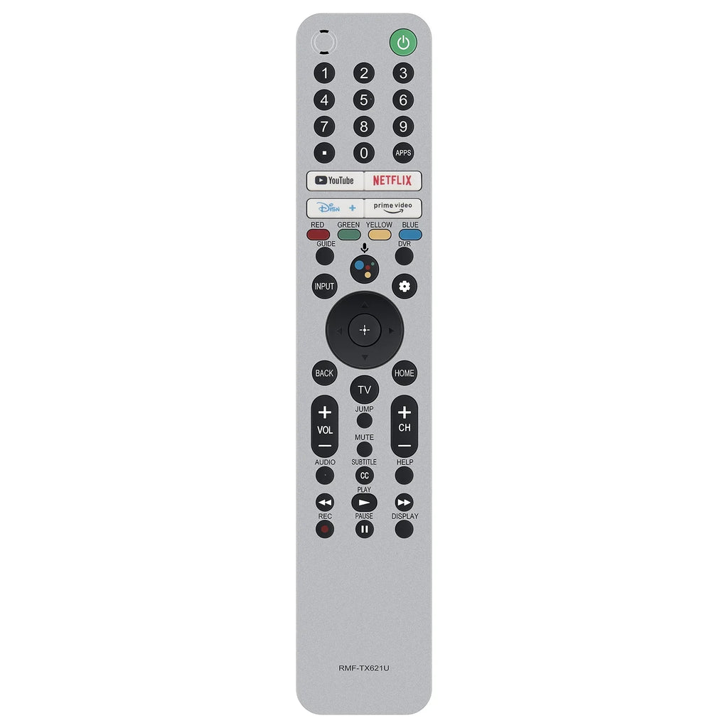 VINABTY RMF-TX621U Voice Replace Remote for Sony TV XR-83A90J XR75Z9J XR65A90J XR85Z9J XR55A90J XR83A90J