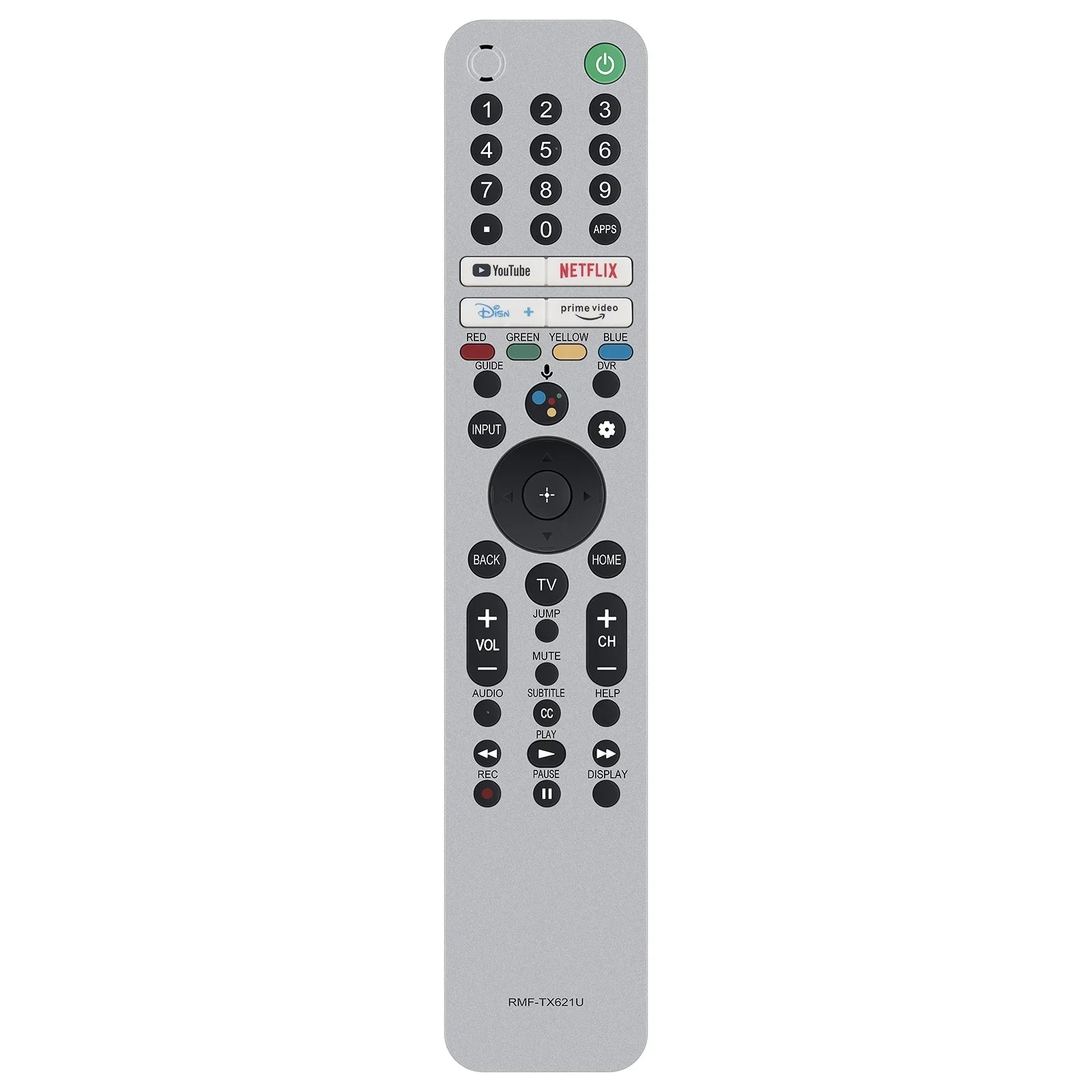 VINABTY RMF-TX621U Voice Replace Remote for Sony TV XR-83A90J XR75Z9J XR65A90J XR85Z9J XR55A90J XR83A90J