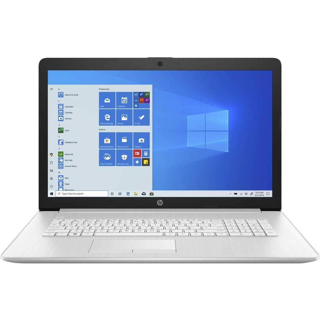 HP 17-BY2006 17.3" Touch 8GB 512GB Pentium Gold 6405U,Natural Silver (Used)