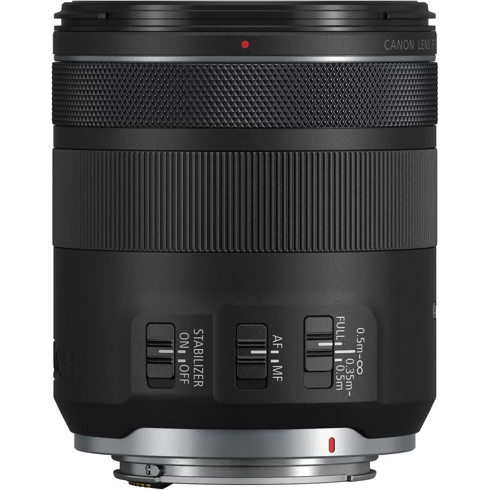Canon RF 85mm f/2 Macro IS STM Lens (4234C002) + Filter Kit + Lens Pouch + More