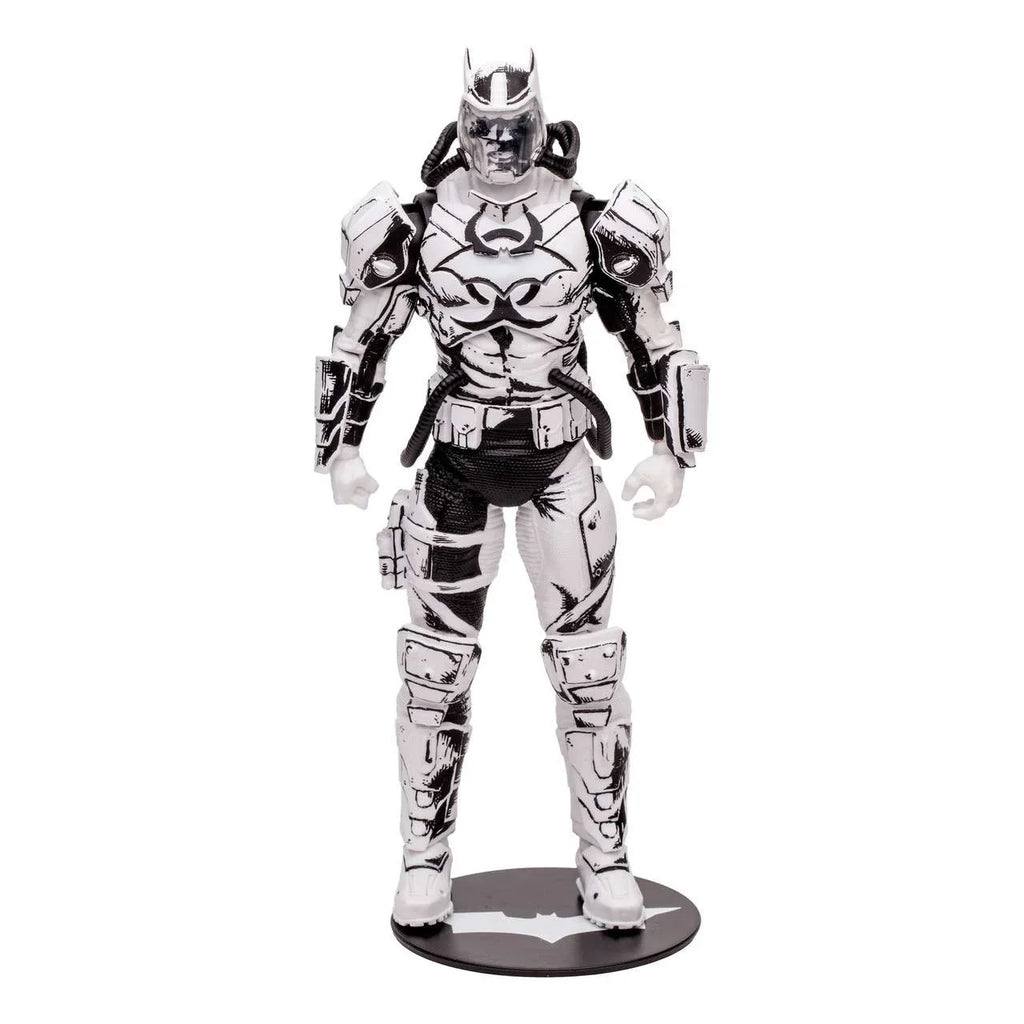 McFarlane DC Gold Label Collection Hazmat Suit Batman Action Figure (Sketch Edition, Justice League: The Amazo Virus)