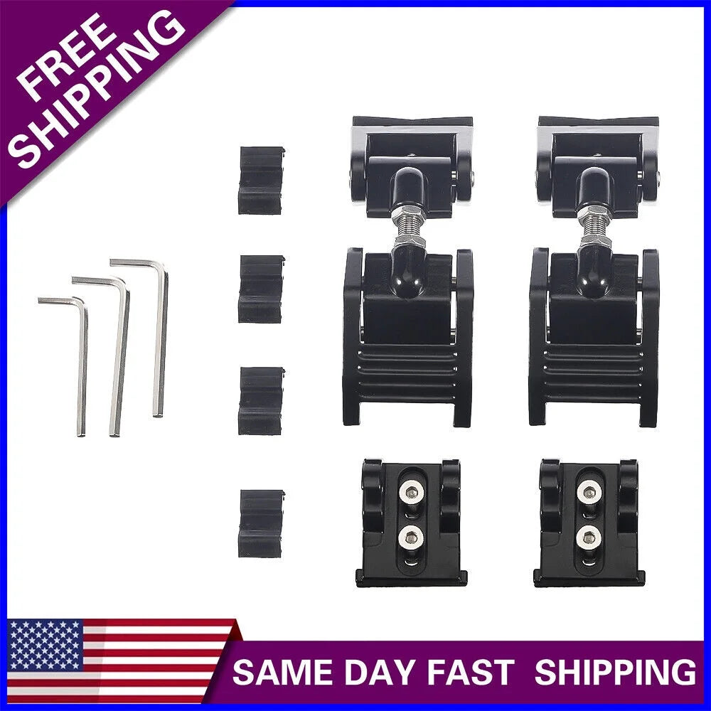 JLLOM Premium Hood Latch Lock Catch Set for Jeep Wrangler JK 07-18 - Reliable Protection and Peace of Mind
