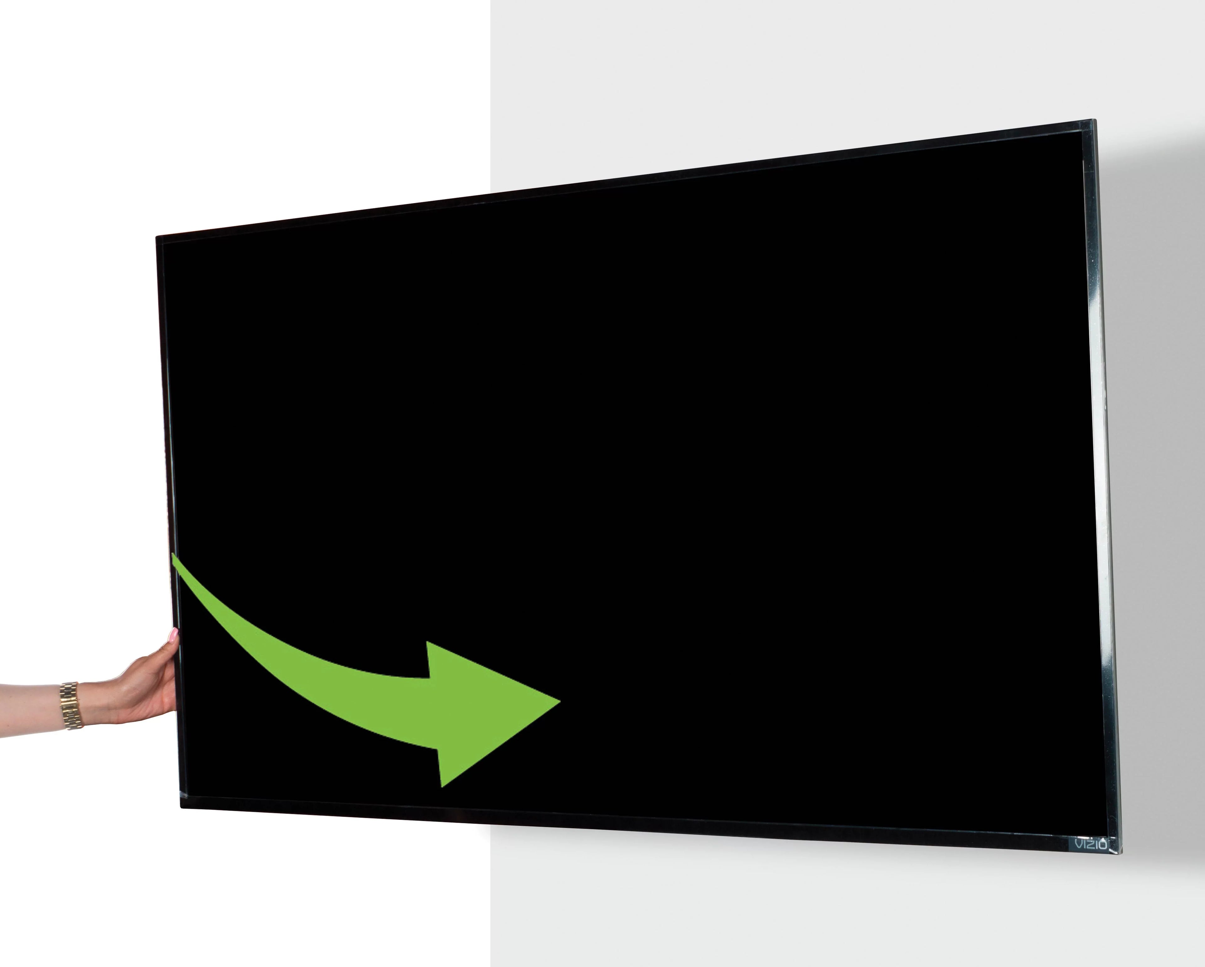 onn. Full-Motion Spring Arm TV Mount for 23"-65"TVs