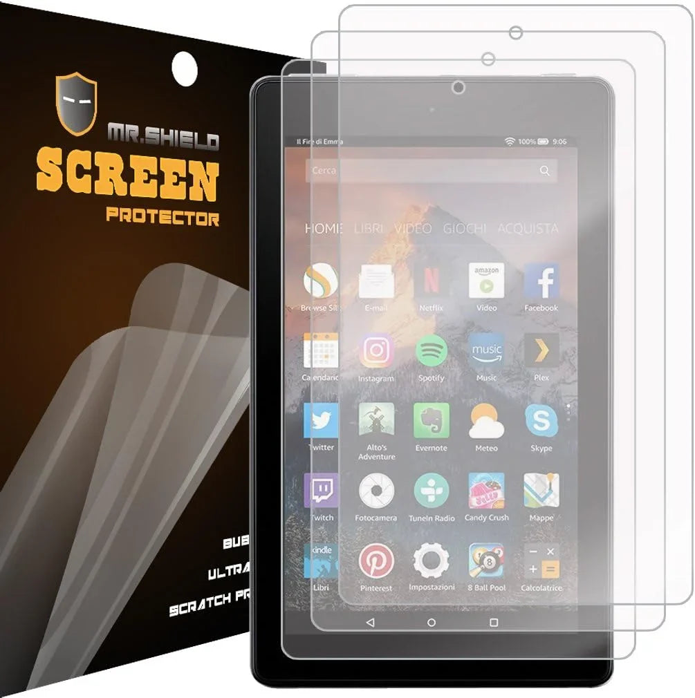 Designed For Fire 7 Tablet with Alexa (7th Generation - 2017 release ONLY) Anti-Glare [Matte] Screen