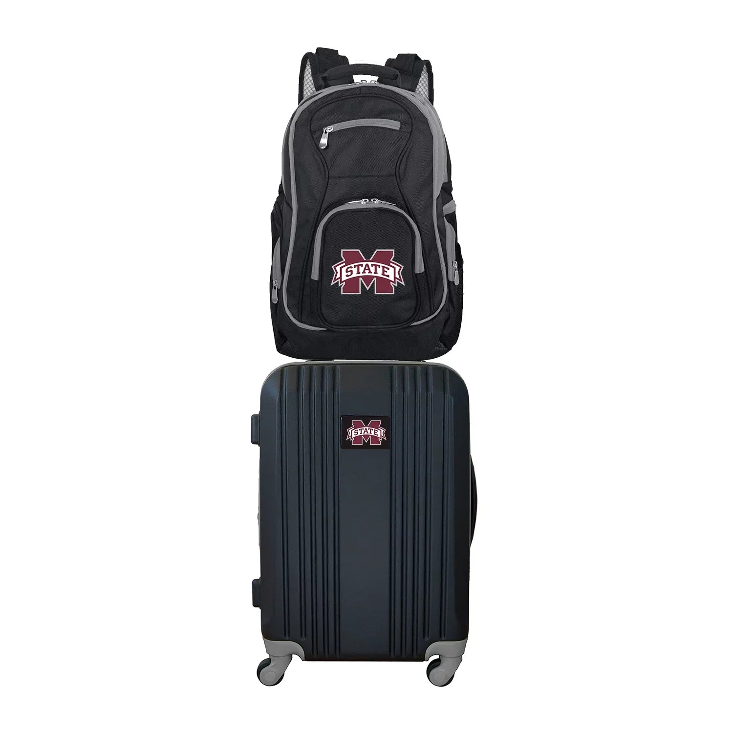 NCAA Mississippi State Bulldogs 2-Piece Luggage and Backpack Set