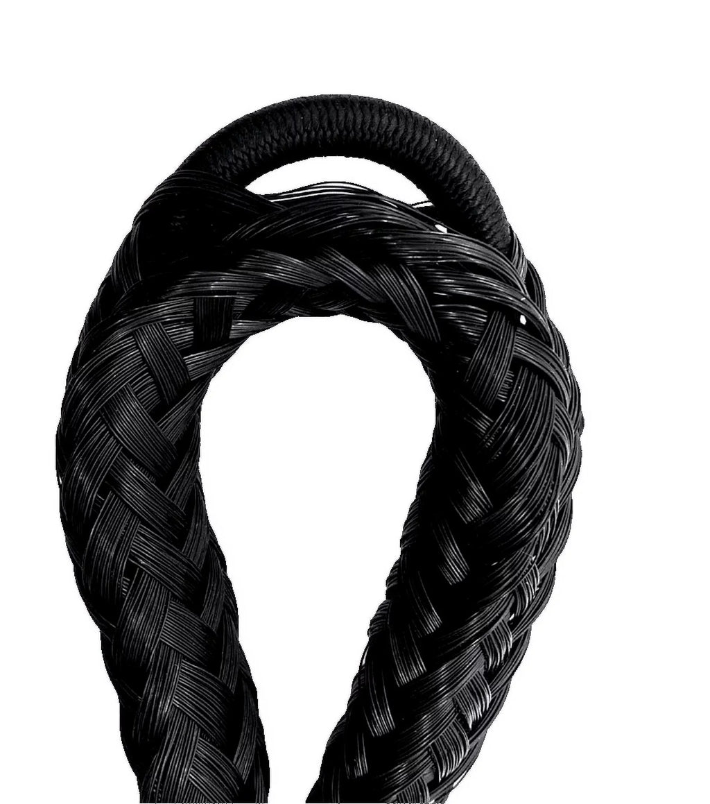 Pactrade Marine Vessel Pontoon Kayak PWC Jet Ski Tie-down Dock Line Mooring Rope 4'-5.5' with SS316 Snap Hook Salt and Fresh Water Use 2 Pack (Black & White)