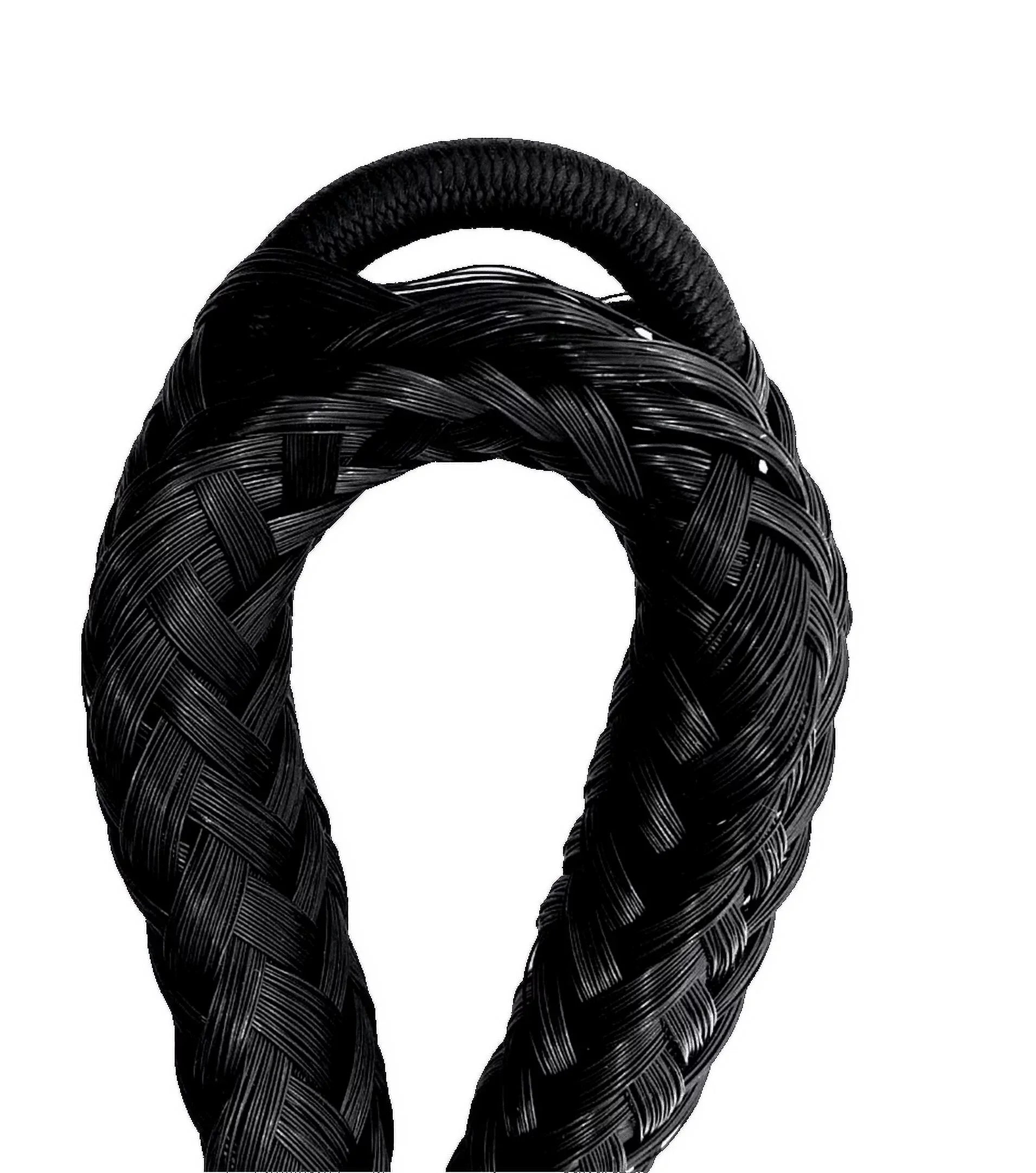 Pactrade Marine Vessel Pontoon Kayak PWC Jet Ski Tie-down Dock Line Mooring Rope 4'-5.5' with SS316 Snap Hook Salt and Fresh Water Use 2 Pack (Black & White)