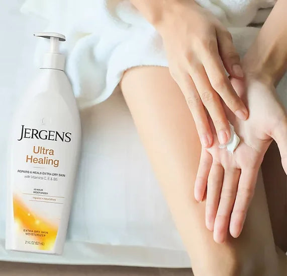 Jergens Ultra Healing Extra Dry Skin Moisturizer (21 fl. oz., 2 pk. + 3 oz.)
