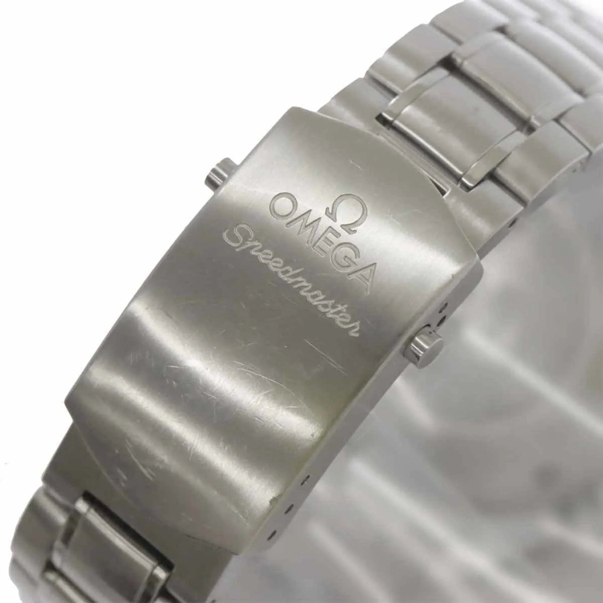 Pre-Owned Omega OMEGA Speedmaster Date 3210 51 Chronograph Men's Watch Black Dial Automatic (Good)