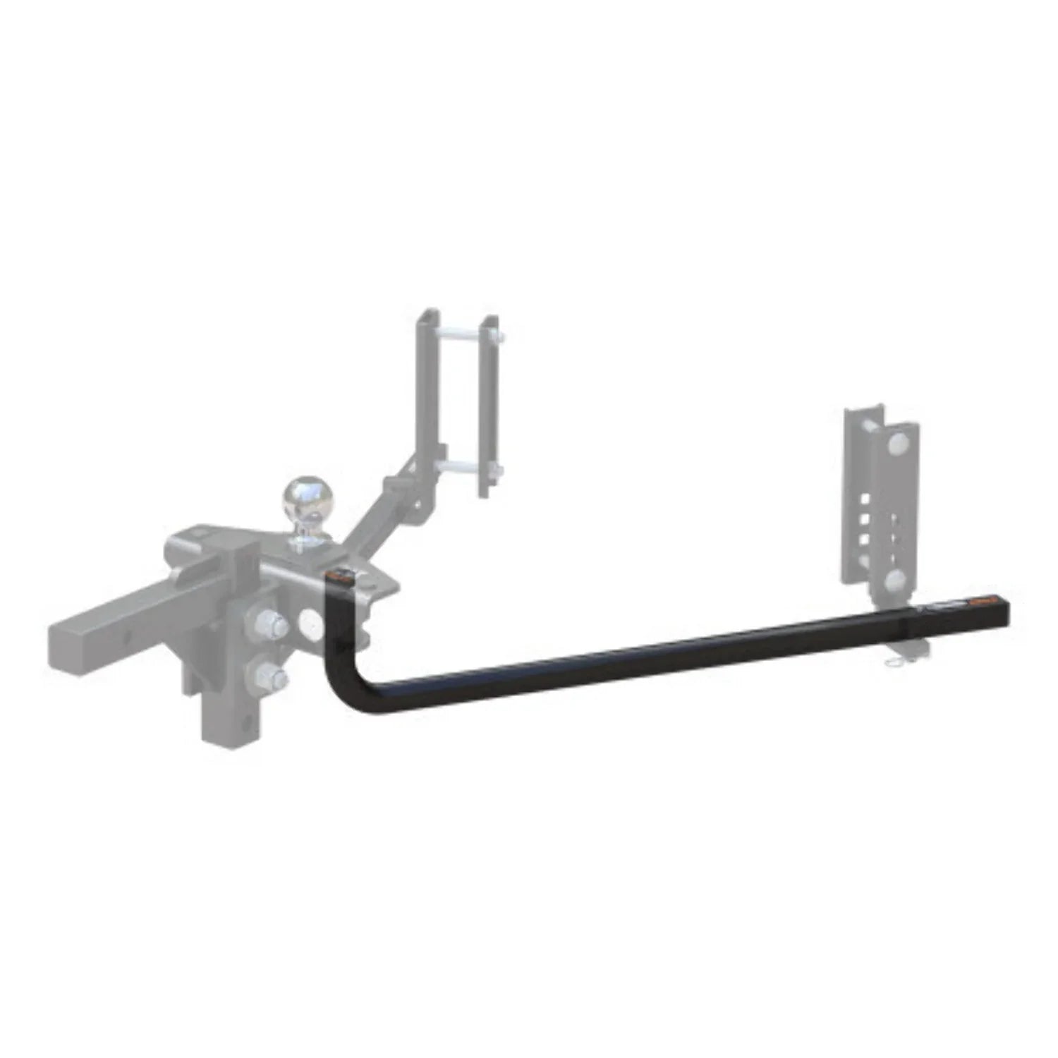 CURT 19276 Replacement TruTrack 2P Weight Distribution Hitch Spring Bar, 10K